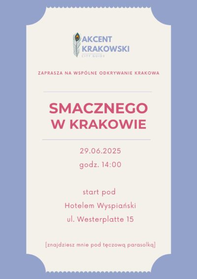 Spacer - Smacznego w Krakowie
